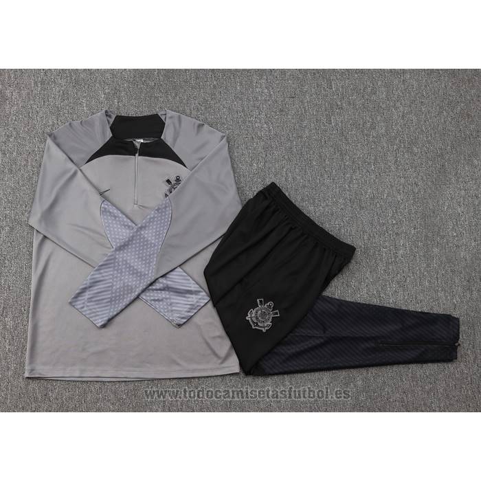 Chandal de Sudadera del Corinthians 2024-2025 Gris